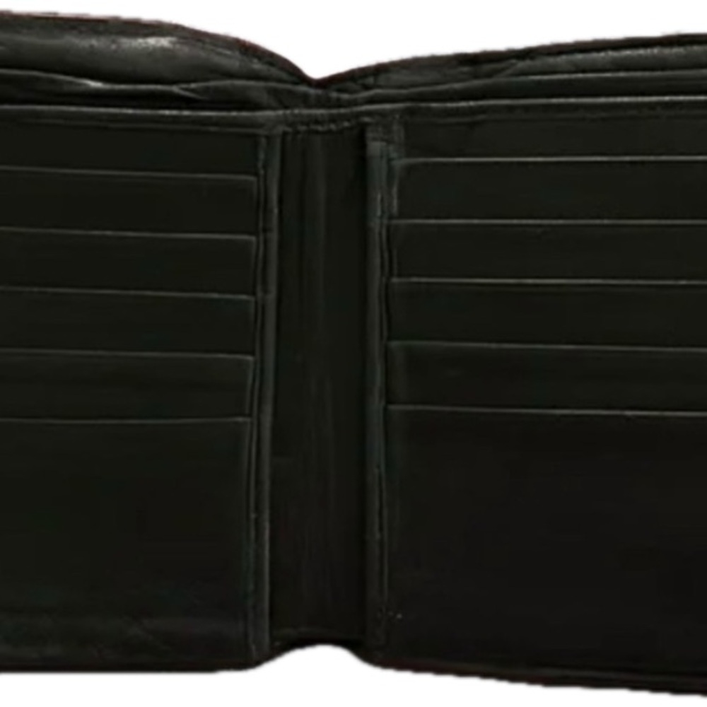 Bottega Veneta BLACK LEATHER Intrecciato Weave Wallet LUXURY - Picture 12 of 12